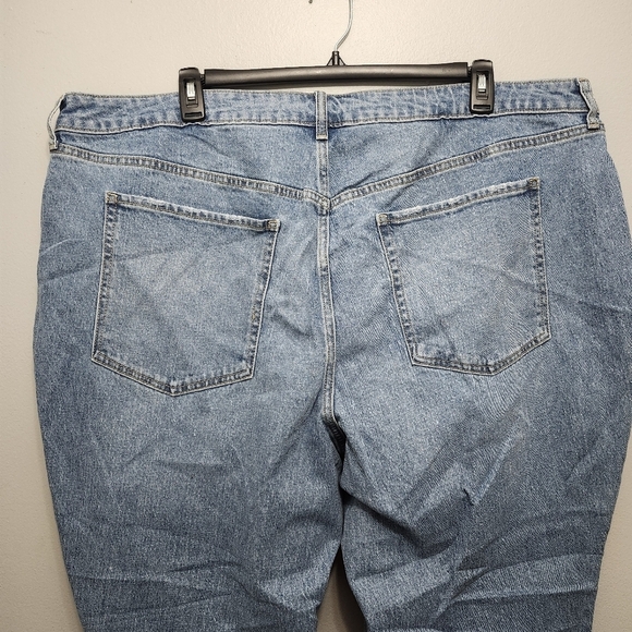 Old navy women's high rise jeans size 26 blue new with tags button fly - Picture 7 of 8